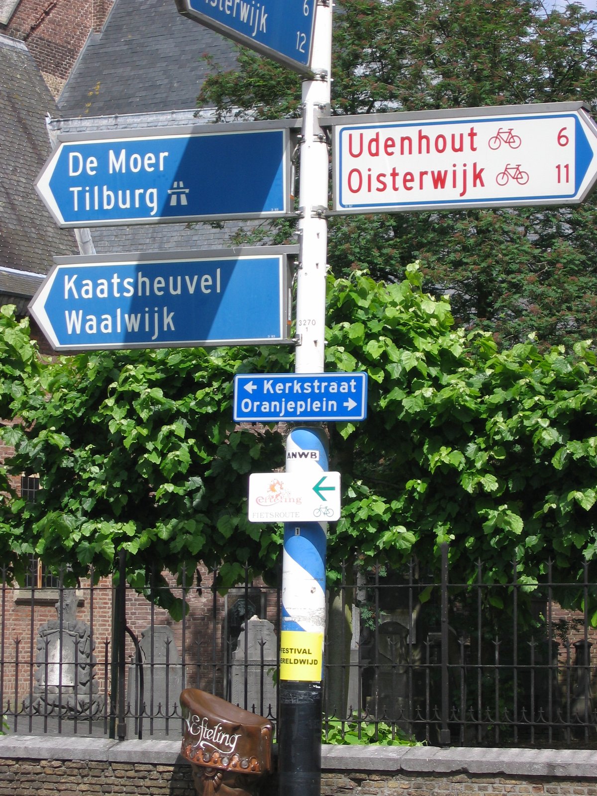 Efteling-fietsroute in Loon op Zand