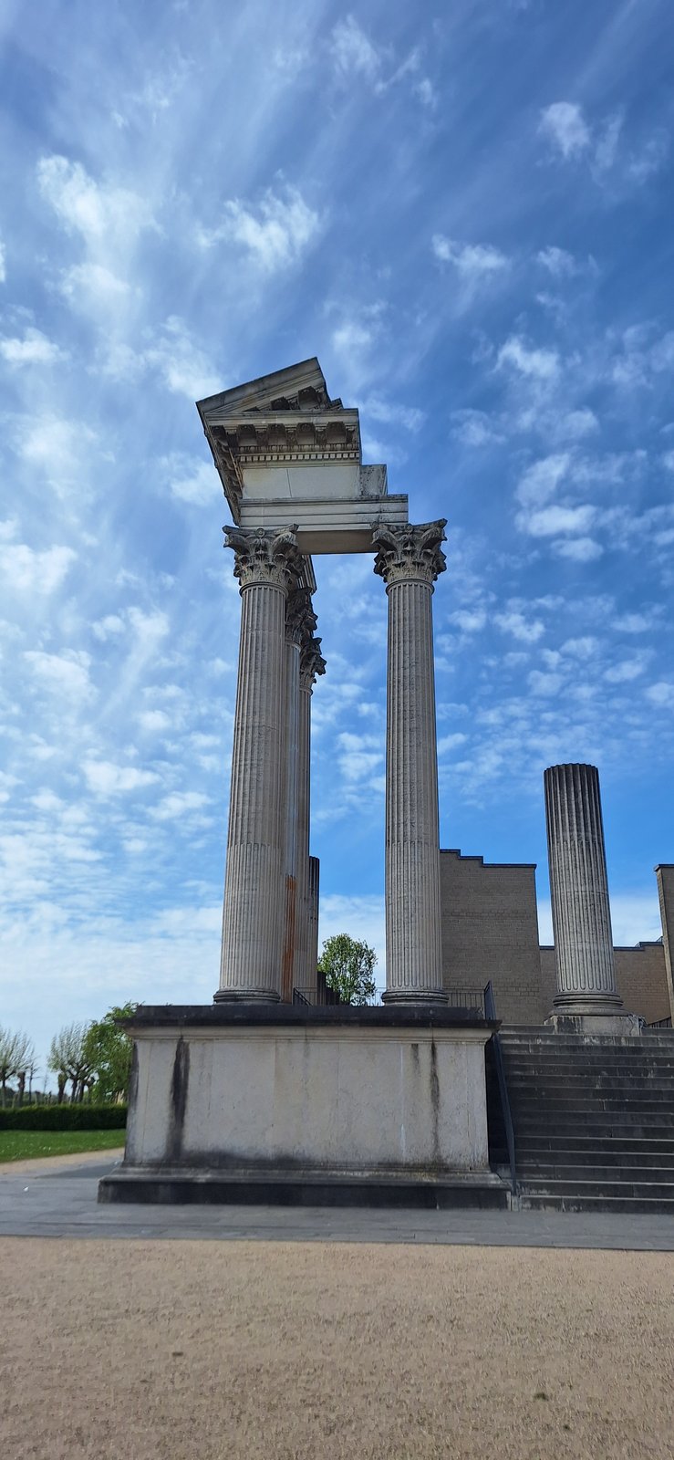 Romeinse tempel.