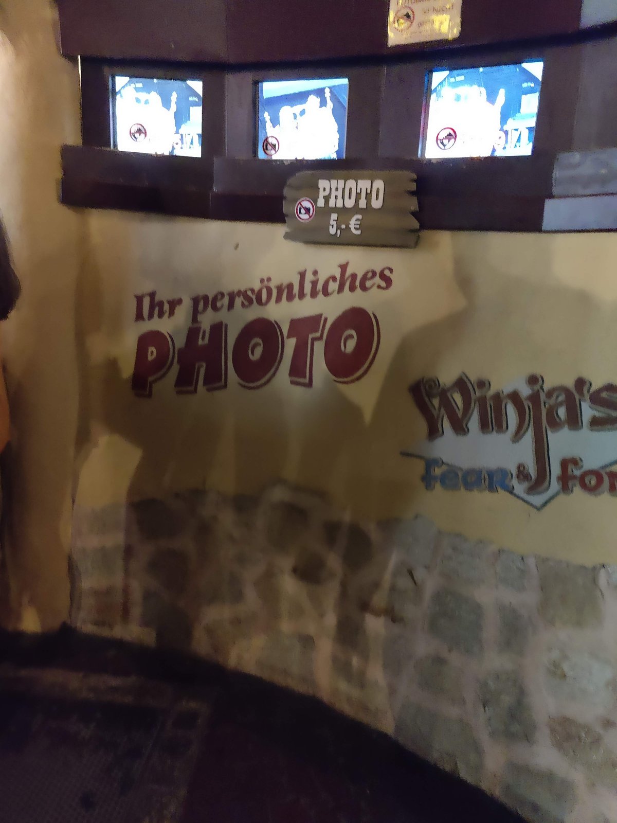 De fotobalie van Winja's.