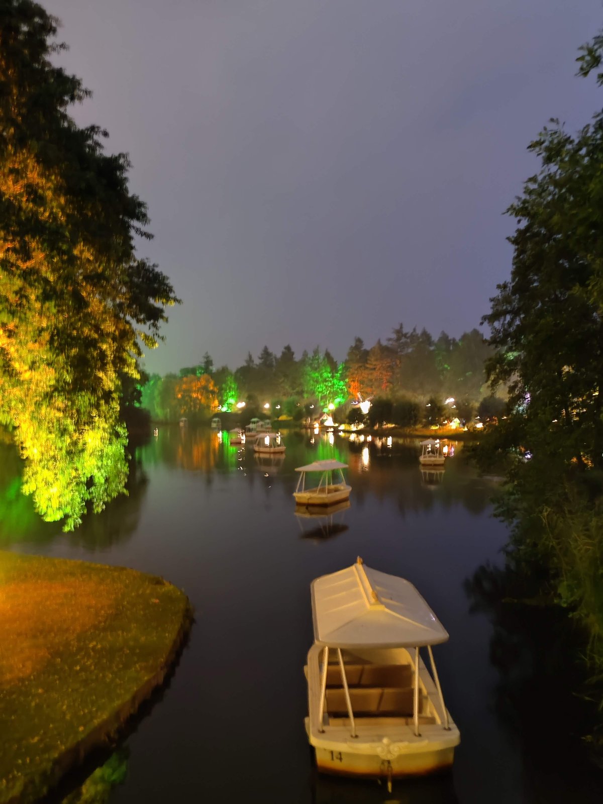 Een nachtelijke blik op de Gondoletta.