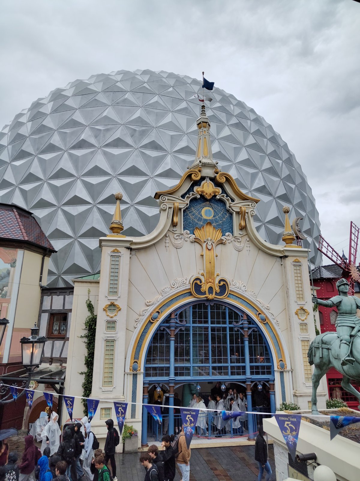 Foto uit 50 jaar Europa-Park