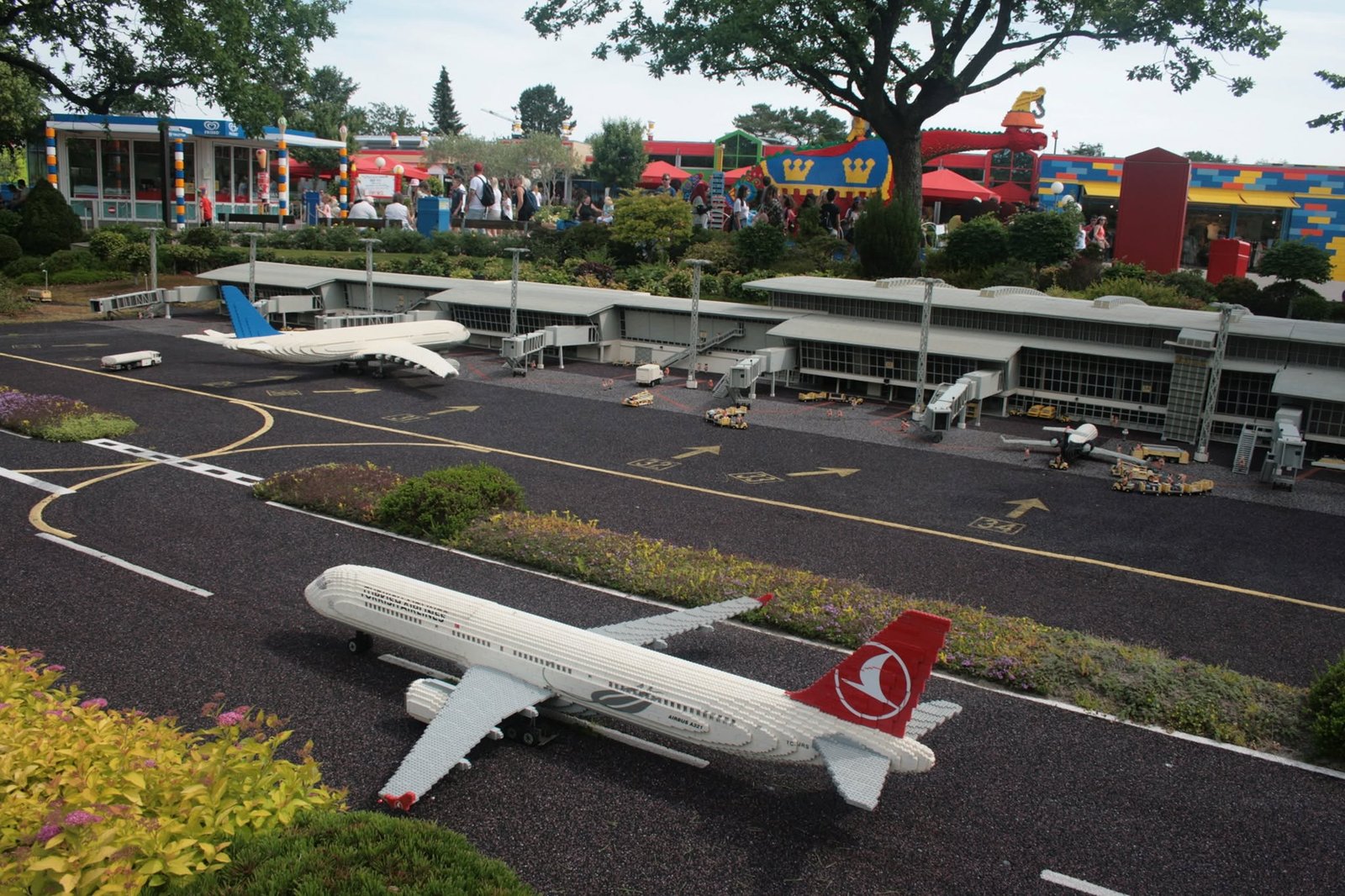 Luchthaven in Miniland