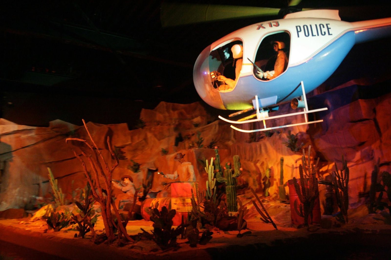 De darkride Hollywood Tour, inmiddels verwijderd.v