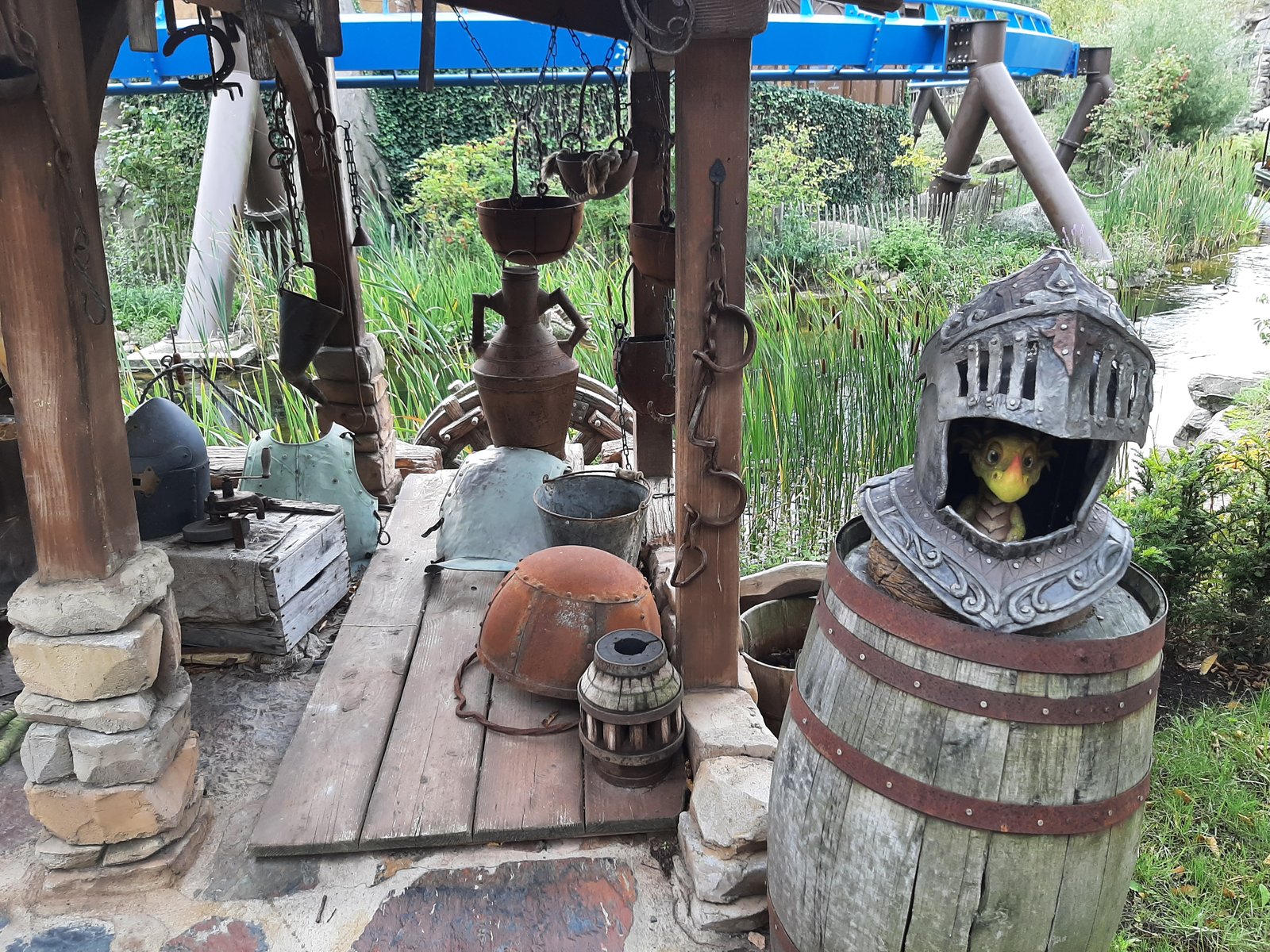 De Waterdwarf Alley in Avalon is een leuke toevoeging en geeft wat meer leven. Helaas waren diverse onderdelen gedeactiveerd (of in storing).