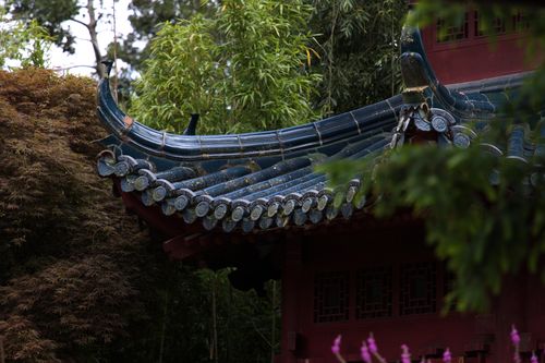 Een Chinese tempel in The Middle Kingdom. Dit is de grootste traditionele Chinese tuin ooit buiten China gebouwd met authentieke technieken.