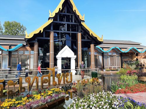 Het paviljoen van Thailand.