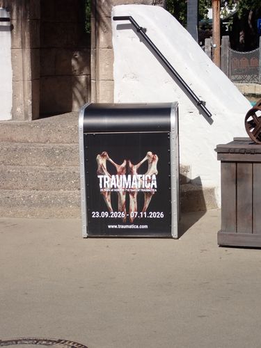 Er werd al volop geadverteerd voor Traumatica, het Halloween-evenement.