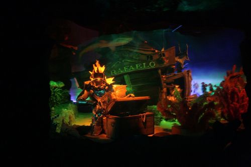 De darkride Hollywood Tour, inmiddels verwijderd.