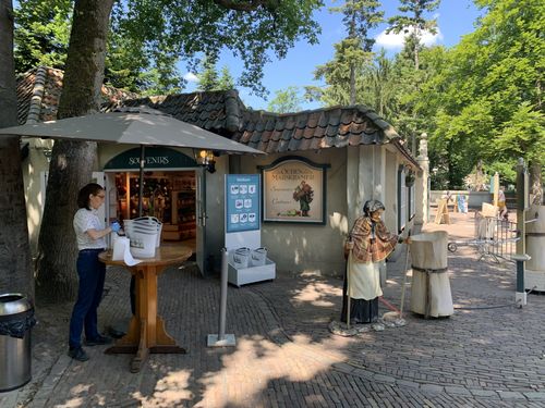 Ingang In den Oude Marskramer met toetreeddosering